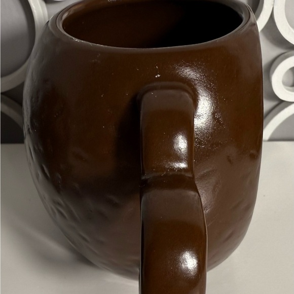 SUPER CUTE VINTAGE COFFEE BEAN COFFEE CUP ☕️ W/🤎 HANDLE ~ SET OF 4 - Picture 3 of 4